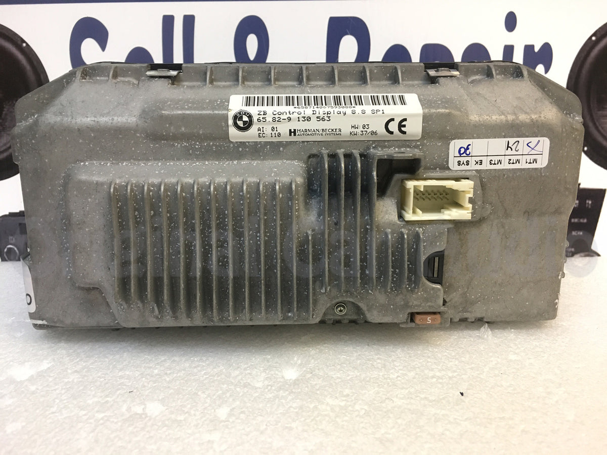 2005 - 2008 BMW 750i 760i 7 Series Radio Navigation Display Screen OEM 65.82-9 130 563