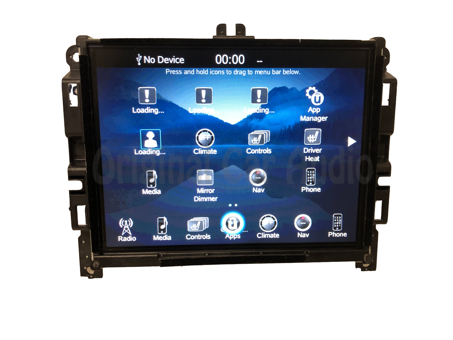 2015 - 2017 Chrysler 200 OEM VP4 NA RA4 Touch Screen Navigation Multi Media Receiver