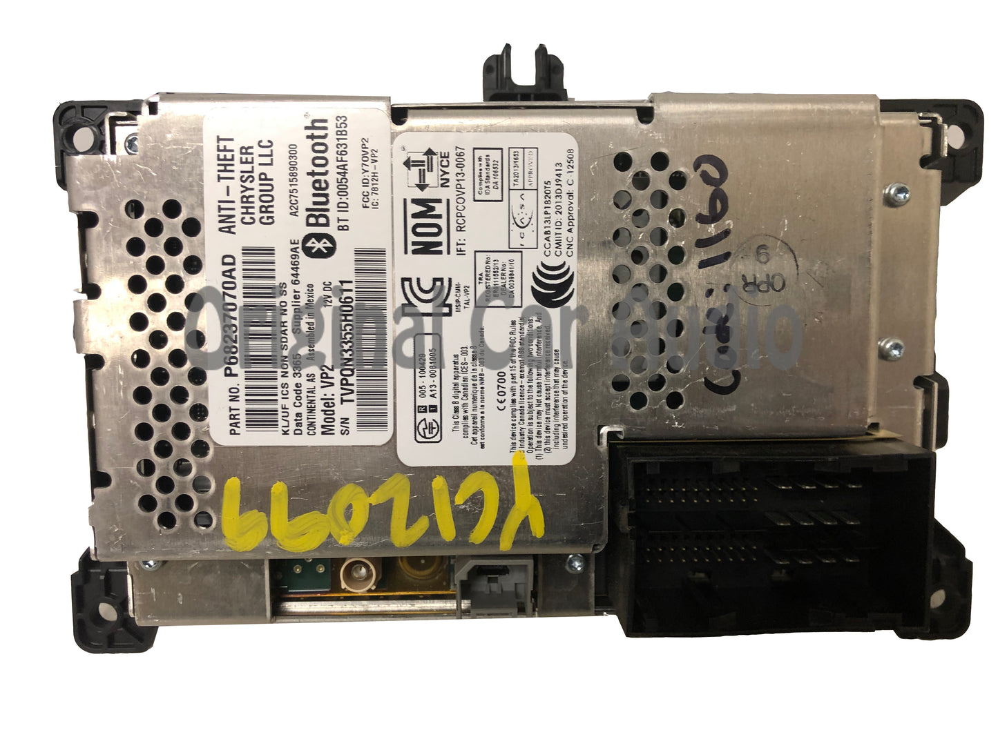 2015 - 2016 Chrysler 200 Jeep Cherokee OEM RA2 VP2 Multi Media Radio Receiver