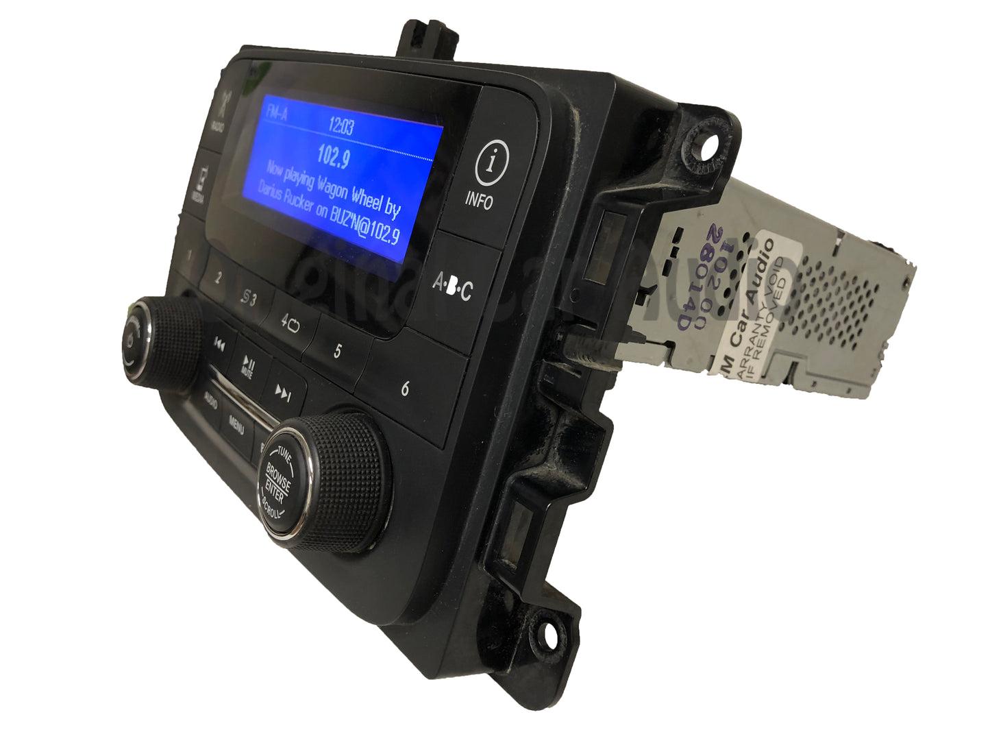 2013 - 2016 Ram 1500 2500 OEM VP1 RA1 Multi Media Bluetooth Radio Receiver