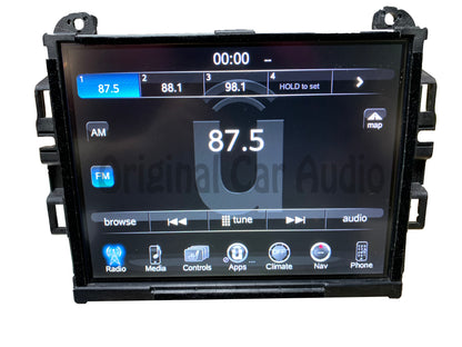 2016 - 2018 Dodge Durango OEM UConnect 8.4 VP4 NA Multi Media Touch Screen Navigation Radio Receiver Display
