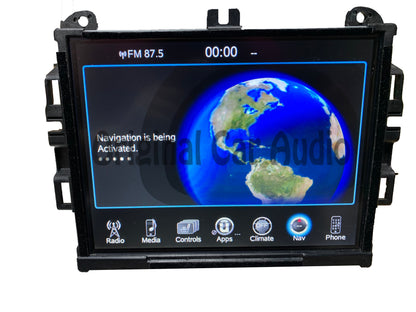 2016 - 2018 Dodge Durango OEM UConnect 8.4 VP4 NA Multi Media Touch Screen Navigation Radio Receiver Display