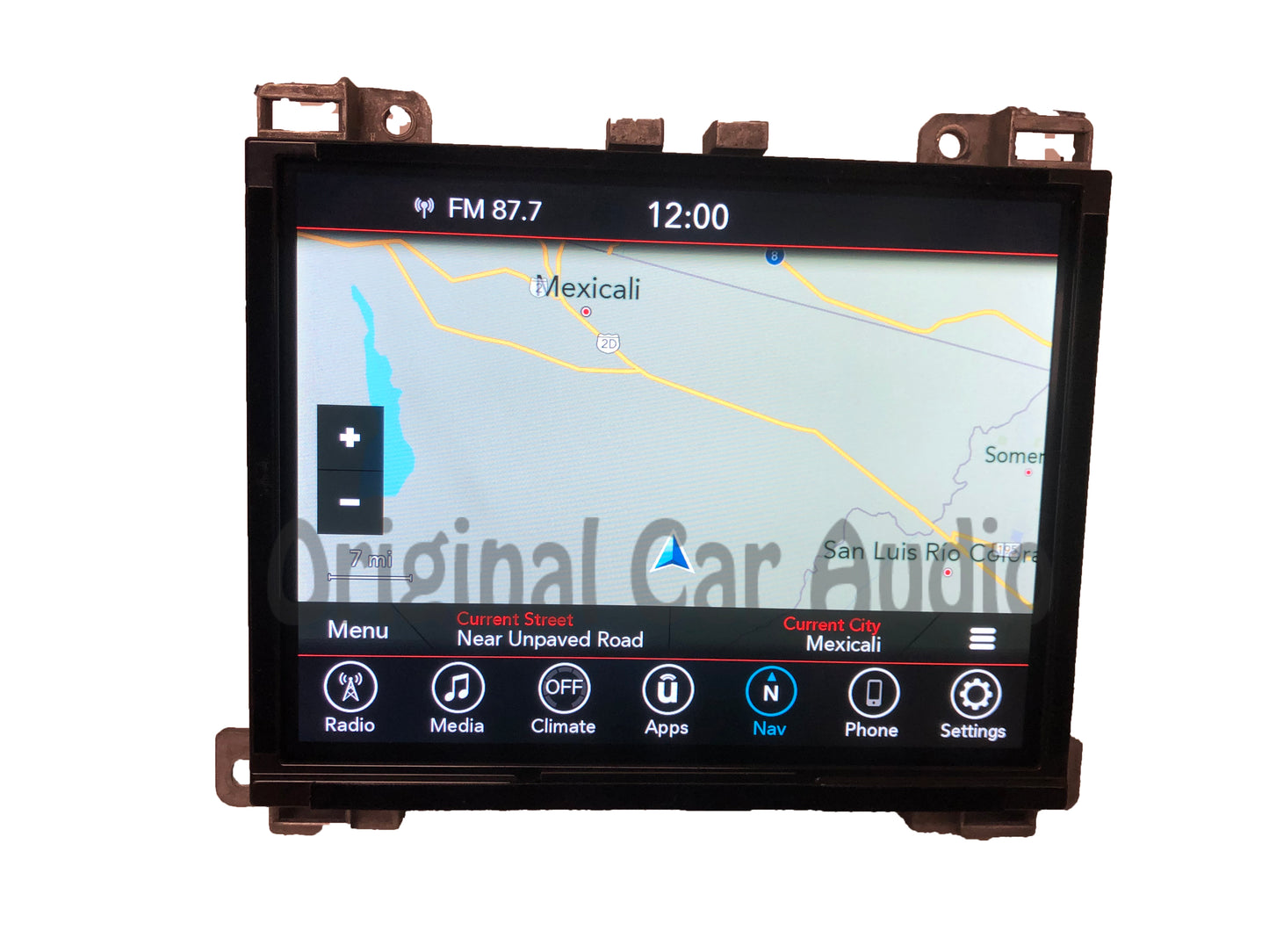 2017 - 2019 Dodge Challenger Charger OEM Uconnect Touch Screen Navigation UAQ Multi Media Radio Receiver