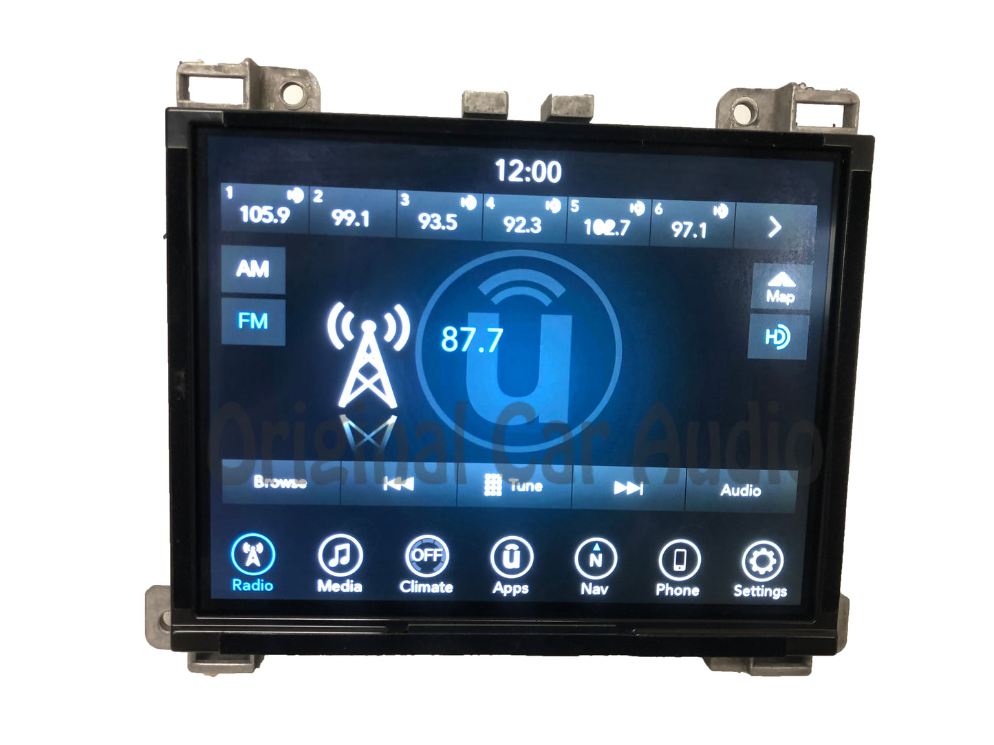 Refurbished 2017 - 2019 Dodge Challenger Charger OEM Uconnect Touch Screen Navigation UAQ Multi Media Radio Receiver