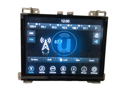 2017 - 2019 Dodge Challenger Charger OEM Uconnect Touch Screen Navigation UAQ Multi Media Radio Receiver