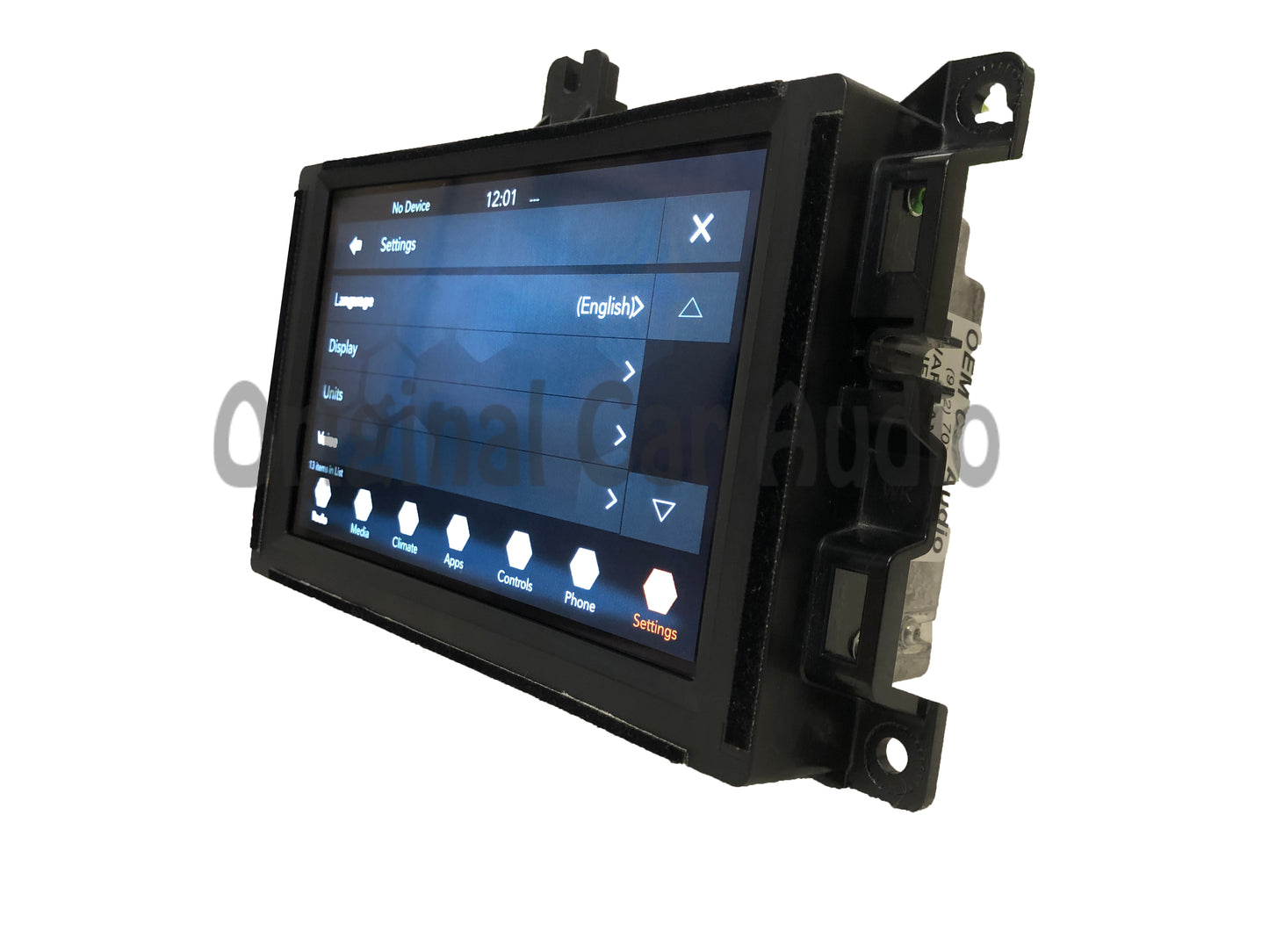 2018 - 2019 Jeep Grand Cherokee OEM VP2_7 WK SXM UConnect Multimedia AM FM XM Multi Media Radio Receiver