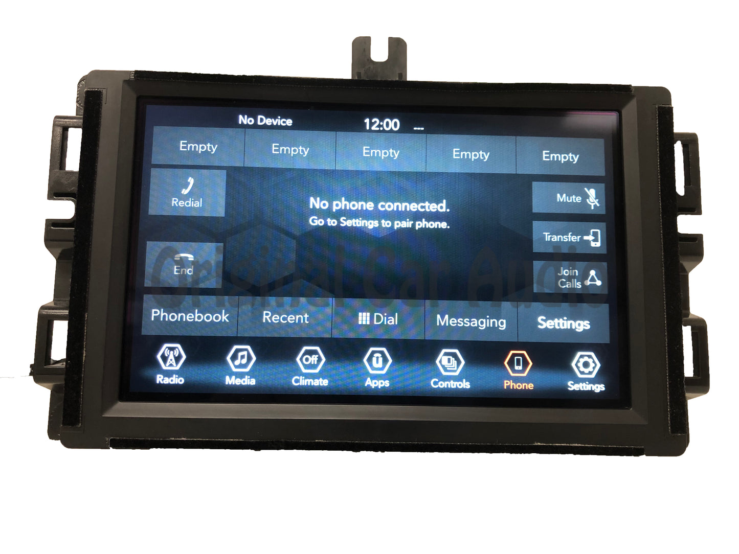 2018 - 2019 Jeep Grand Cherokee OEM VP2_7 WK SXM UConnect Multimedia AM FM XM Multi Media Radio Receiver