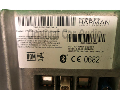 2017 - 2022 Dodge Charger OEM Uconnect 3C 8.4 RA3 VP3 LD Multi Media Radio Receiver Block Module