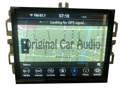 Refurbished 2017 - 2022 Jeep Compass OEM UAQ VP4 Navigation Display Screen Radio Multi Media Receiver