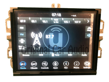 Refurbished 2017 - 2022 Jeep Compass OEM UAQ VP4 Navigation Display Screen Radio Multi Media Receiver