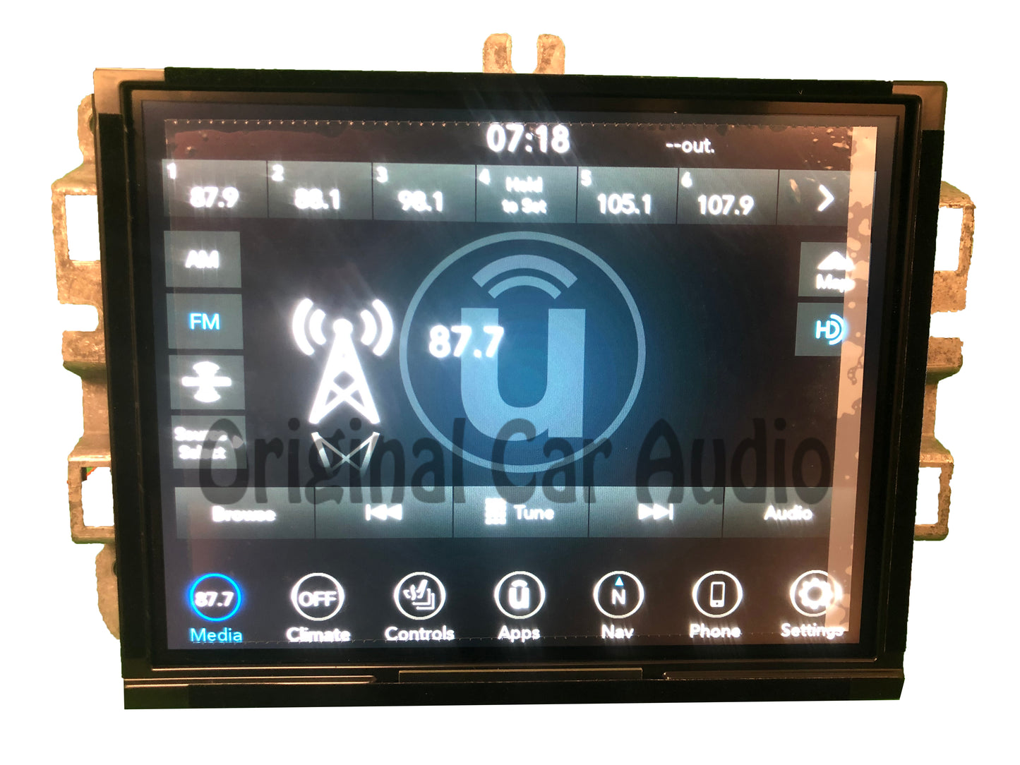2017 - 2022 Jeep Compass OEM UAQ VP4 Navigation Display Screen Radio Multi Media Receiver
