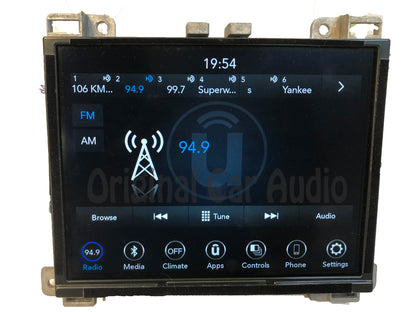 2017 - 2019 Chrysler Dodge 300 Challenger OEM Uconnect 8.4 4C Touch Screen Multi Media Radio Receiver UAS