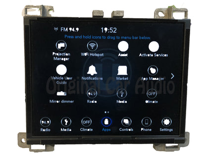Refurbished 2017 - 2019 Chrysler Dodge 300 Challenger OEM Uconnect 8.4 4C Touch Screen Multi Media Radio Receiver UAS