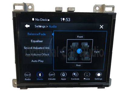 Refurbished 2017 - 2019 Chrysler Dodge 300 Challenger OEM Uconnect 8.4 4C Touch Screen Multi Media Radio Receiver UAS