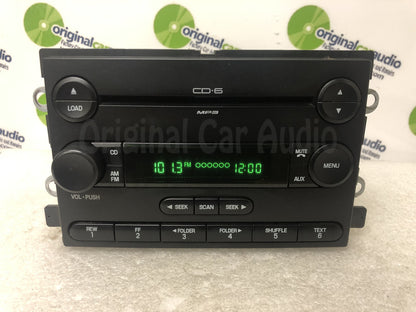 2005 - 2007 Ford F-150 Freestyle Mustang AM FM Radio MP3 6 Disc CD Changer