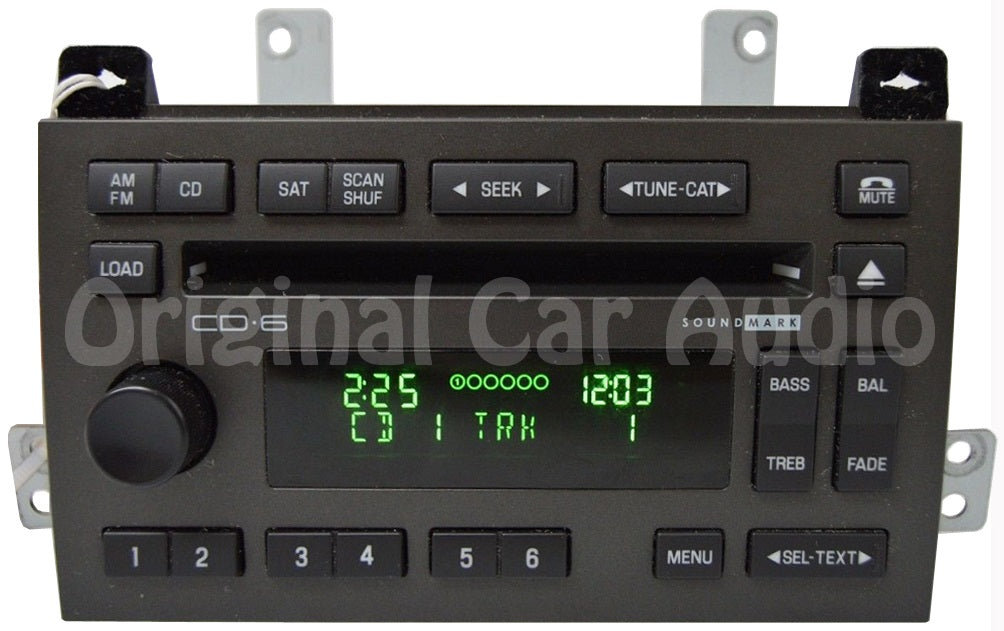 2003 - 2009 Lincoln Town Car OEM Radio 6 Disc CD Changer Stereo Receiver