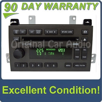 2003 - 2009 Lincoln Town Car OEM Radio 6 Disc CD Changer Stereo Receiver