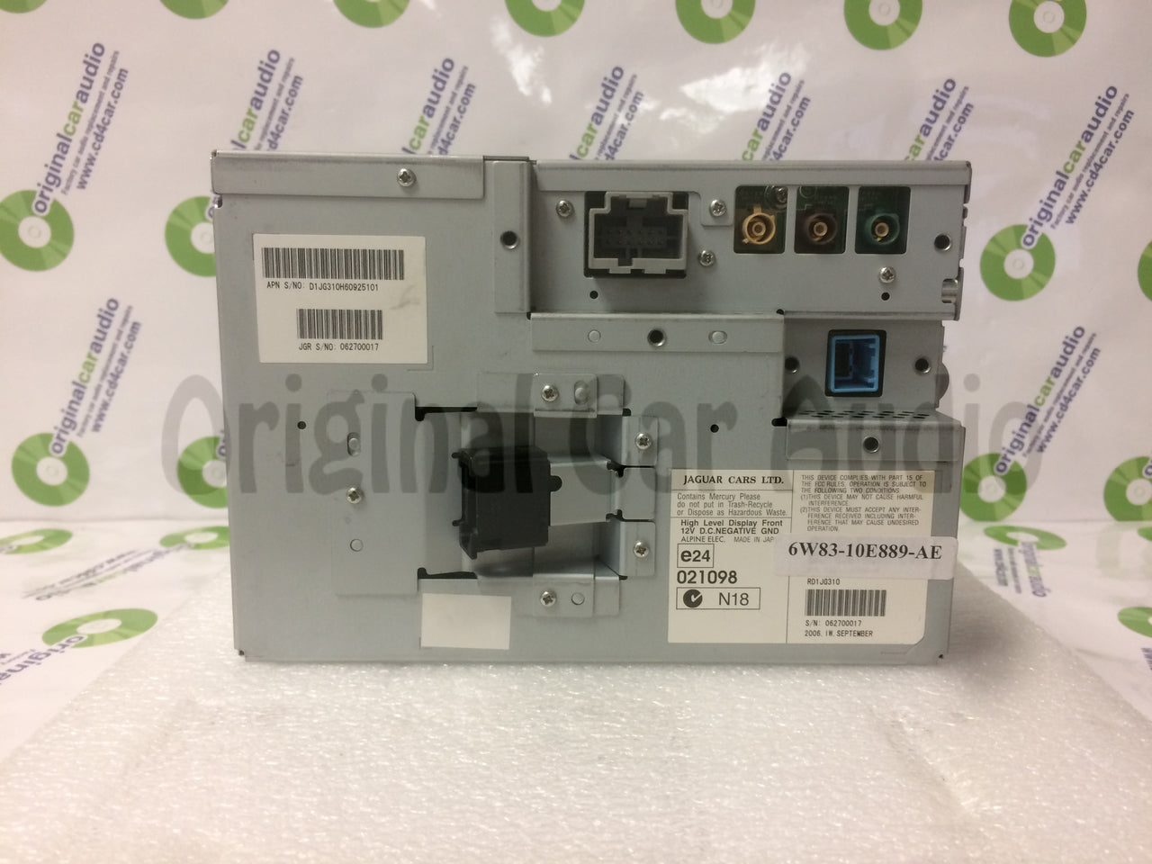 2007 - 2009 Jaguar XF XJ XK XKR OEM Navigation Display Screen Monitor