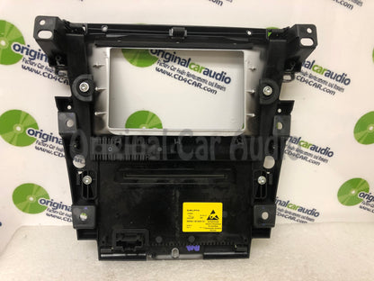 2006 - 2007 Jaguar XK XKR OEM Radio Climate Control Dash Bezel FACEPLATE ONLY