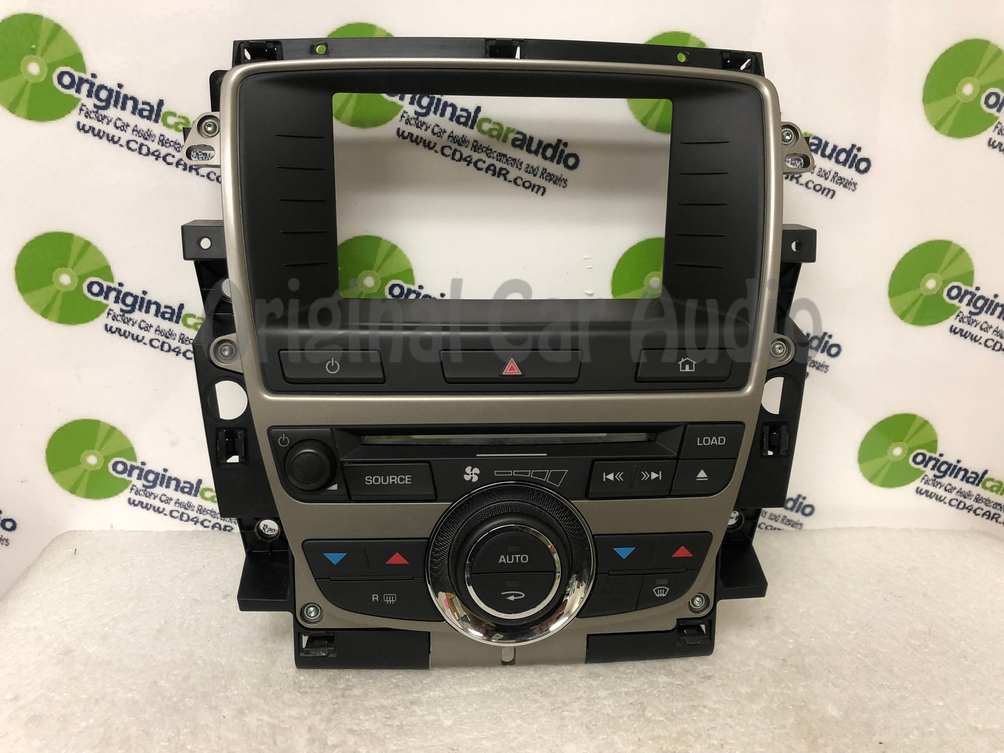 2006 - 2007 Jaguar XK XKR OEM Radio Climate Control Dash Bezel FACEPLATE ONLY