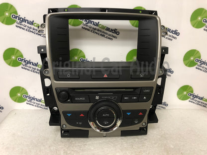 2006 - 2007 Jaguar XK XKR OEM Radio Climate Control Dash Bezel FACEPLATE ONLY