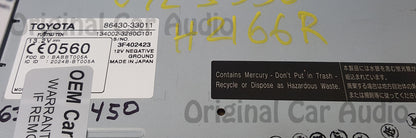 REMAN 2007 2008 2009 Lexus ES350 OEM Navigation GPS System monitor LCD display screen
