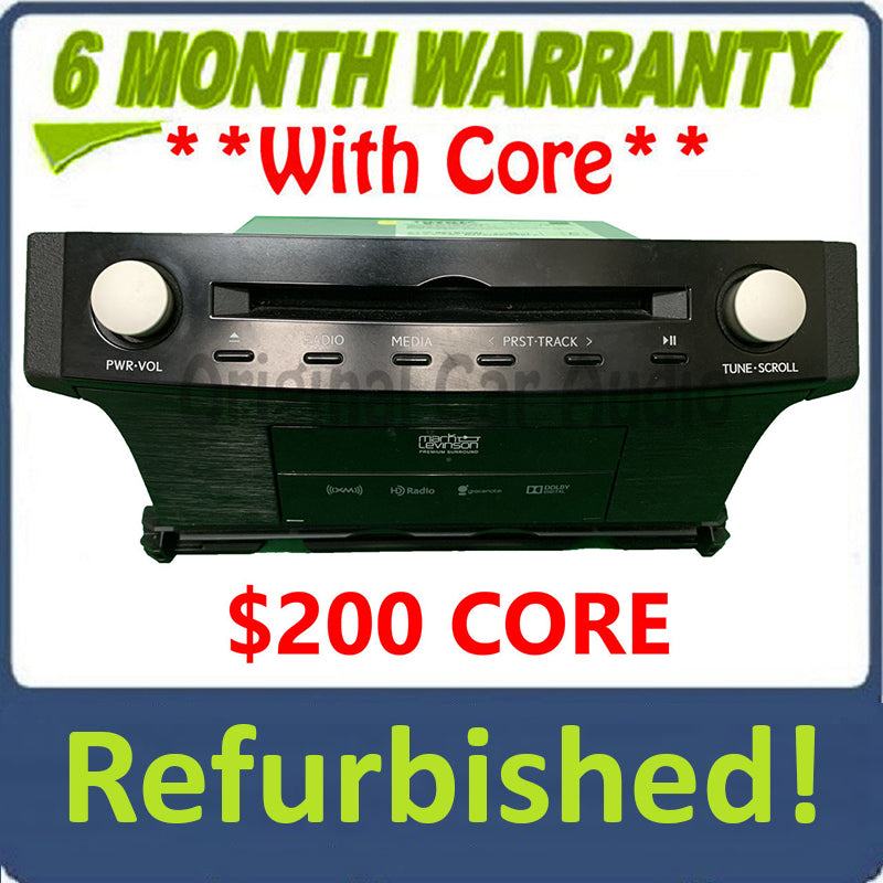 Refurbished 2014 - 2015 Lexus IS300 IS350 OEM Mark Levinson OEM Multi Media Navigation Radio Receiver CANADA