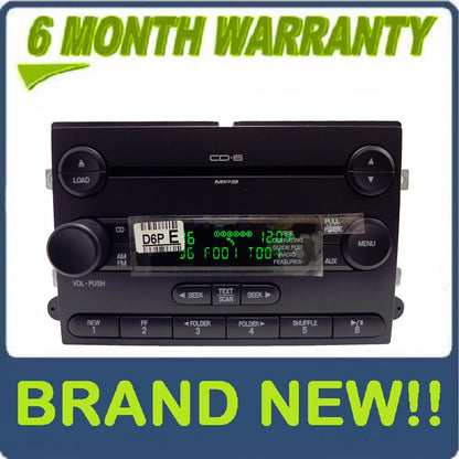 New 2007 2008 2009 2010 Ford OEM AM FM Radio Subwoofer MP3 6 Disc CD Changer Receiver