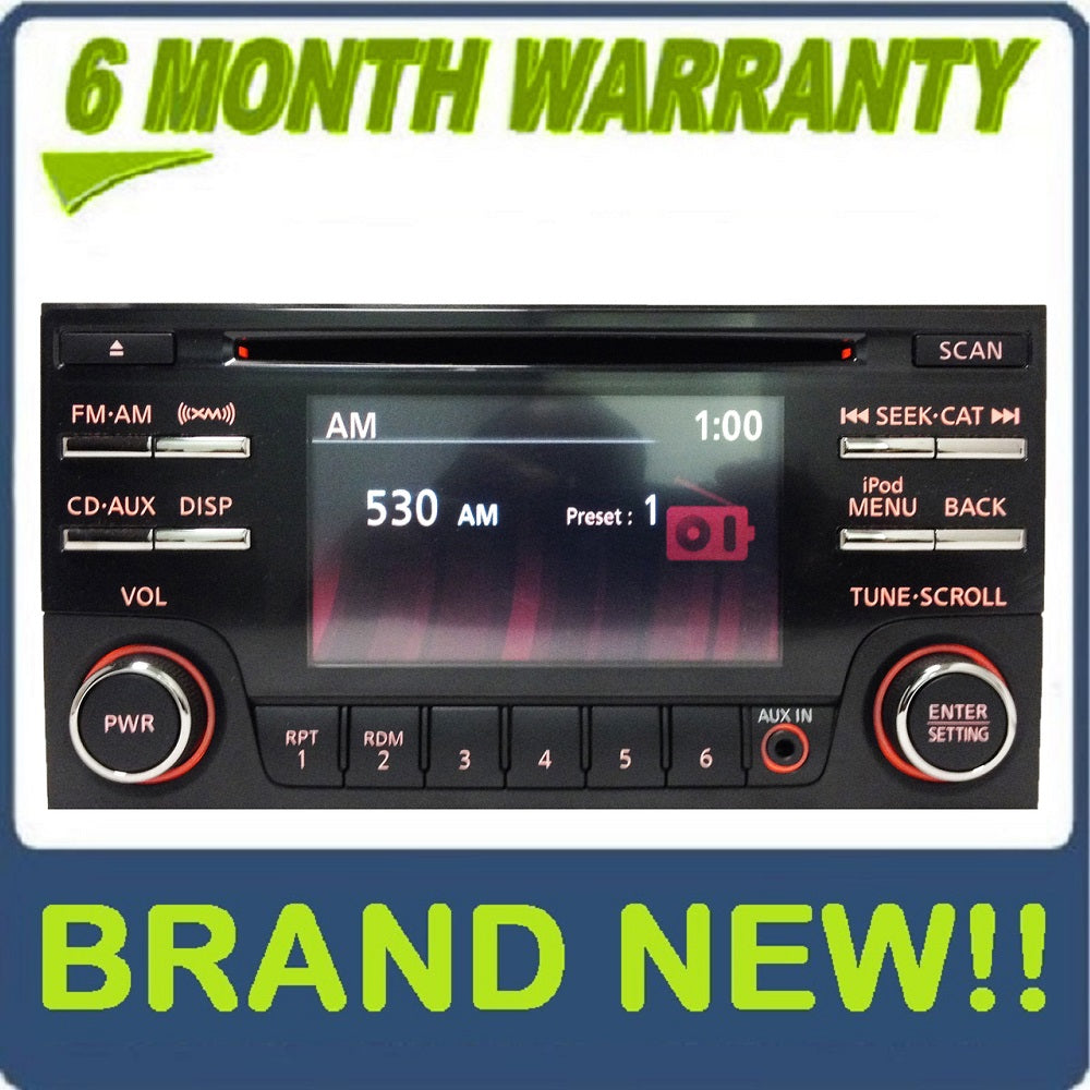 BRAND NEW 2013 2014 Nissan LEAF OEM Radio Stereo XM Bluetooth 4.3" color screen MP3/WMA CD Player 28185 3NF0B