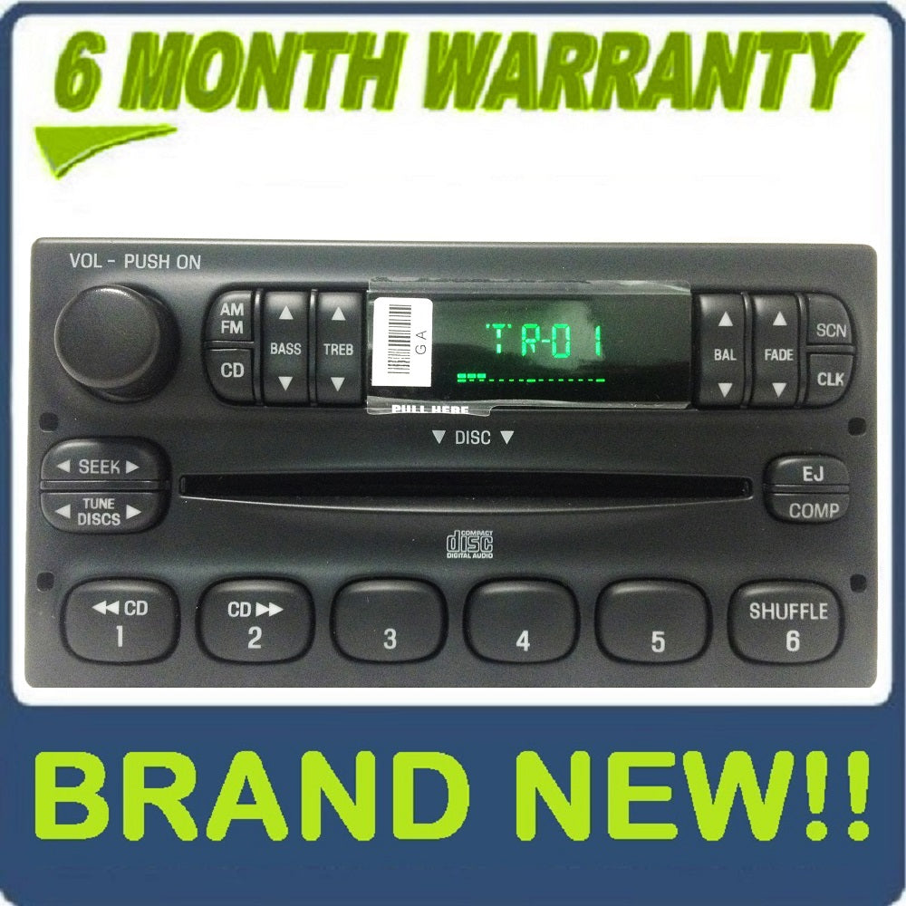 Brand New 1998 - 2005 Ford Lincoln Mercury AM FM Radio CD Player Receiver