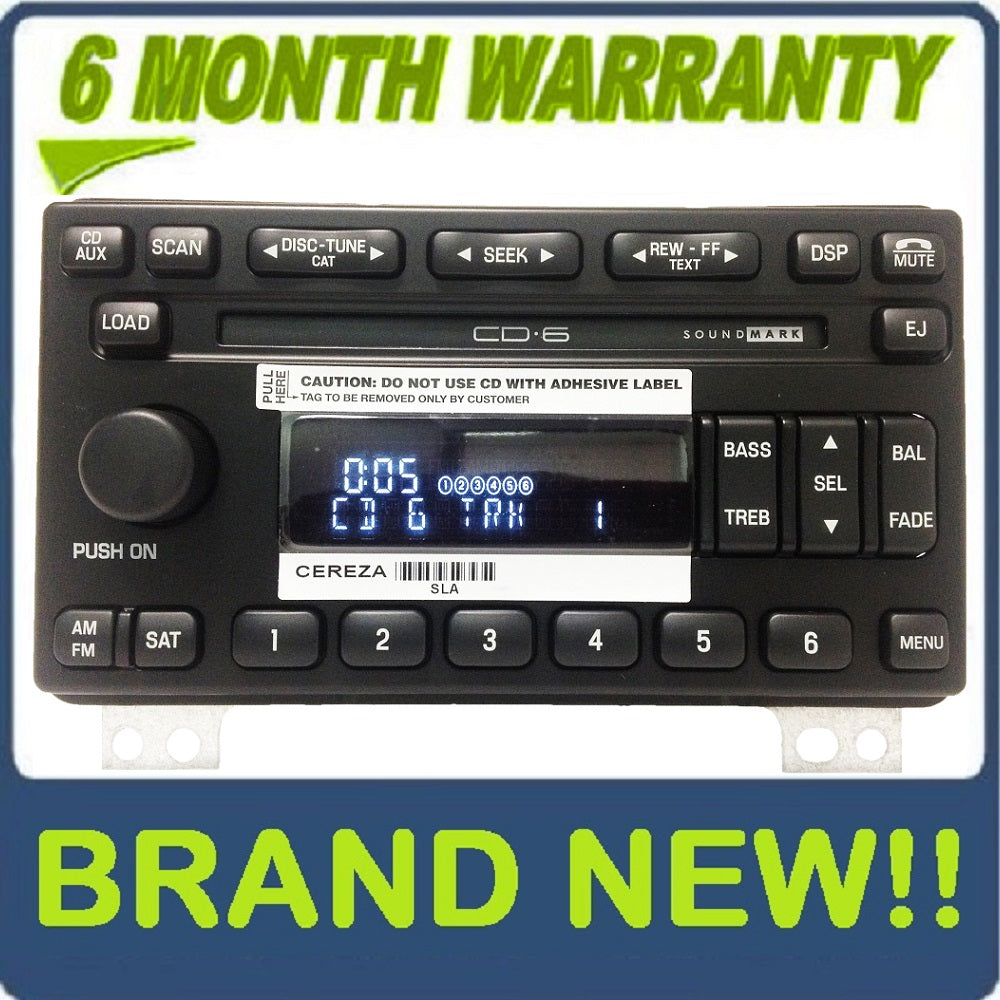 NEW LINCOLN Aviator Radio Stereo Receiver 6 Disc Changer CD Player SOUND MARK 2003 2004 2005