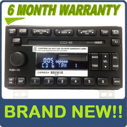 NEW LINCOLN Aviator Radio Stereo Receiver 6 Disc Changer CD Player SOUND MARK 2003 2004 2005