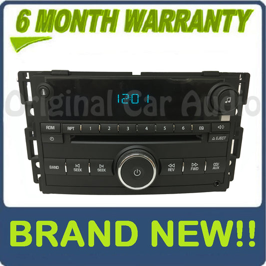 Chevy Malibu Radio Receiver CD Player AUX Stereo OEM