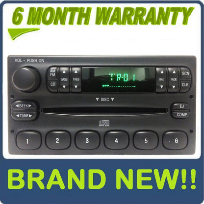 Brand New 1995 1996 1997 Ford Explorer Ranger Mercury Mountaineer 1998 Navigator Radio CD Player