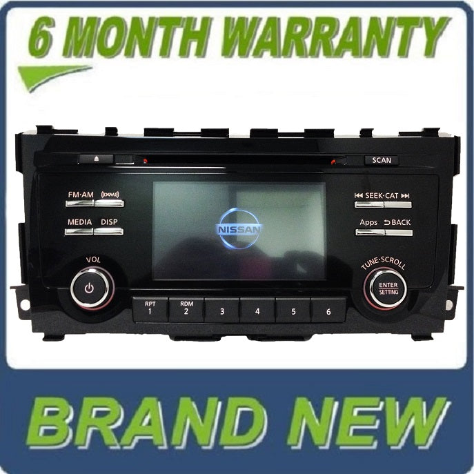 13 14 15 Brand NEW Nissan ALTIMA OEM XM Radio 5" Screen Display MP3 CD Player AUX Bluetooth 28185 3TA1B 2013 2014 2015