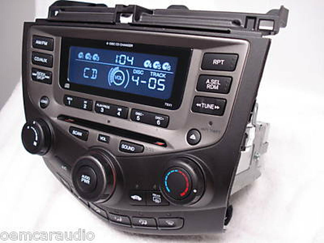 Reman 2003 - 2007 HONDA Accord OEM 6 CD Changer AM FM Radio Receiver 7BX1