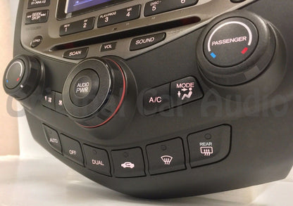 2003 - 2007 Honda Accord Radio and 6 CD Changer Coupe 7BY2 39175-SDN-L110