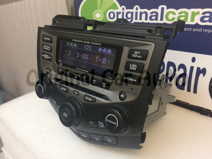 06-07 Honda Accord Premium Audio 6 CD Dual Auto Climate Control 7FK0