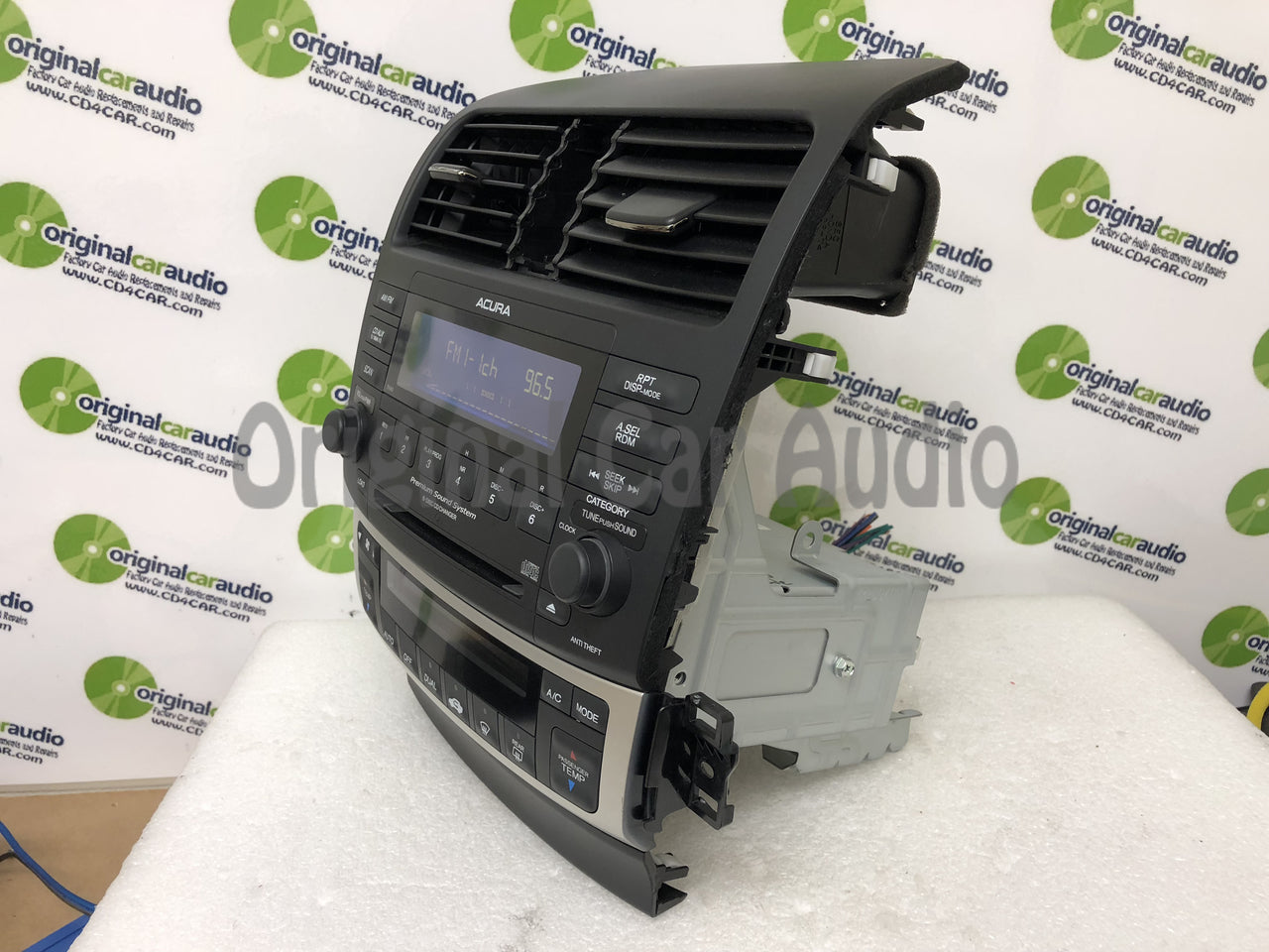 2005 2006 Acura TSX Radio AUX & 6 CD Changer 7HA0