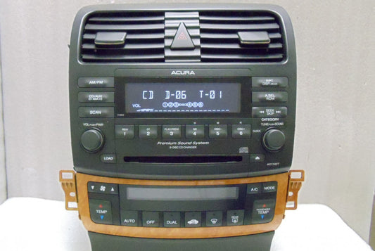 2005 2006 Acura TSX Radio XM & 6 CD Changer 7HB0