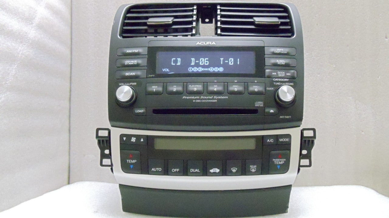 Acura TSX Radio 6 CD Changer Player 7HP0 2004 2005 2006 2007 2008