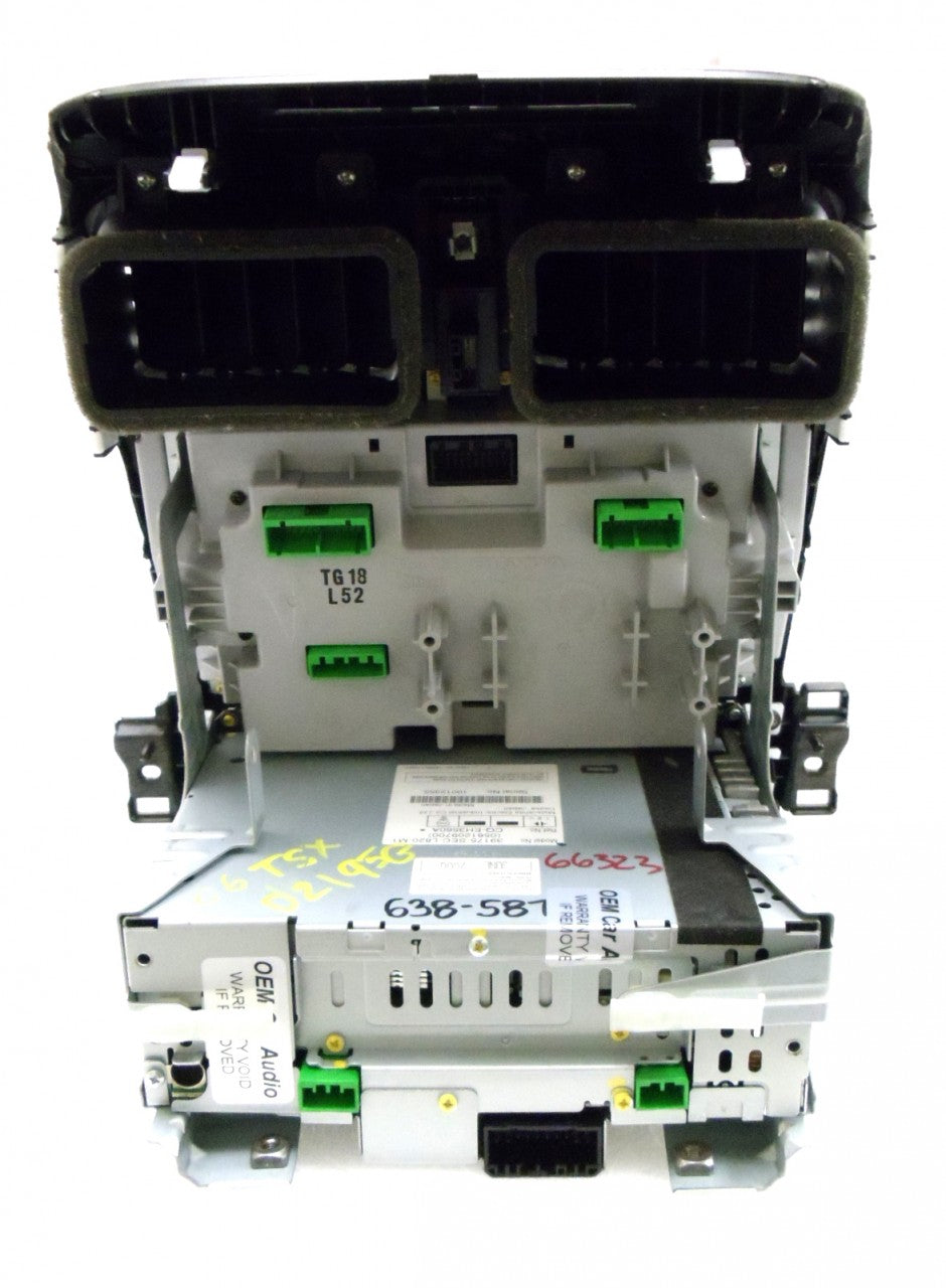 NEW ACURA TSX Navigation Radio Stereo 6 Disc Changer Mechanism CD Player BLOCK ONLY 7KR0 39175-SEC-L820-M1 2005 2006 2007 2008