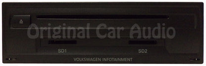 2016 - 2017 Volkswagen Touareg OEM Navigation System Control Module DVD Drive