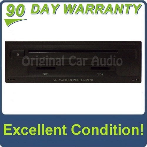 2016 - 2017 Volkswagen Touareg OEM Navigation System Control Module DVD Drive