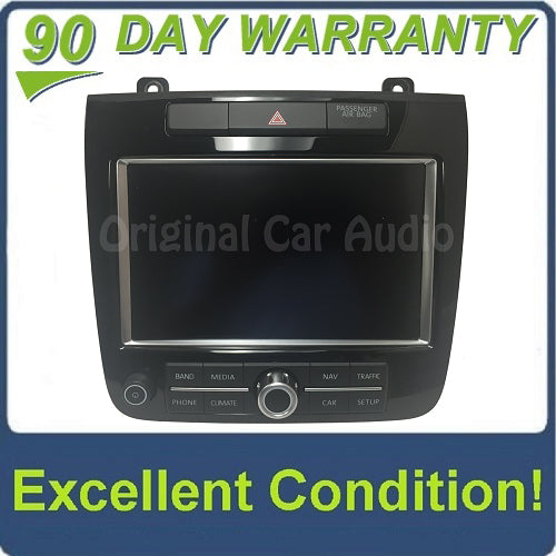 2011 2012 2013 2014 Volkswagen Touareg Navigation Display Screen Monitor Control Unit