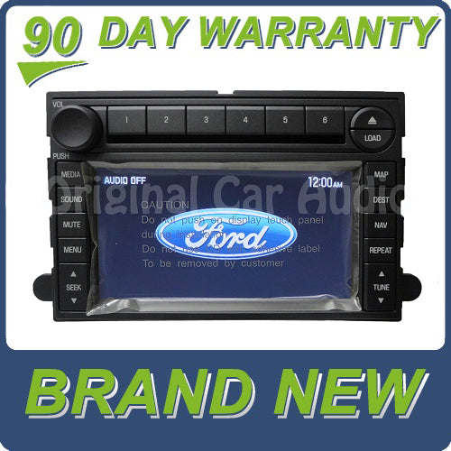 2006 - 2013 Ford navigation touch screen radio MP3 6 disc CD changer stereo