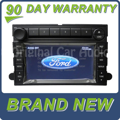 2006 - 2013 Ford navigation touch screen radio MP3 6 disc CD changer stereo