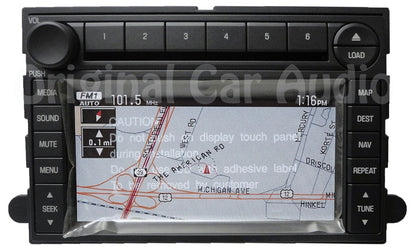 2006 - 2013 Ford navigation touch screen radio MP3 6 disc CD changer stereo