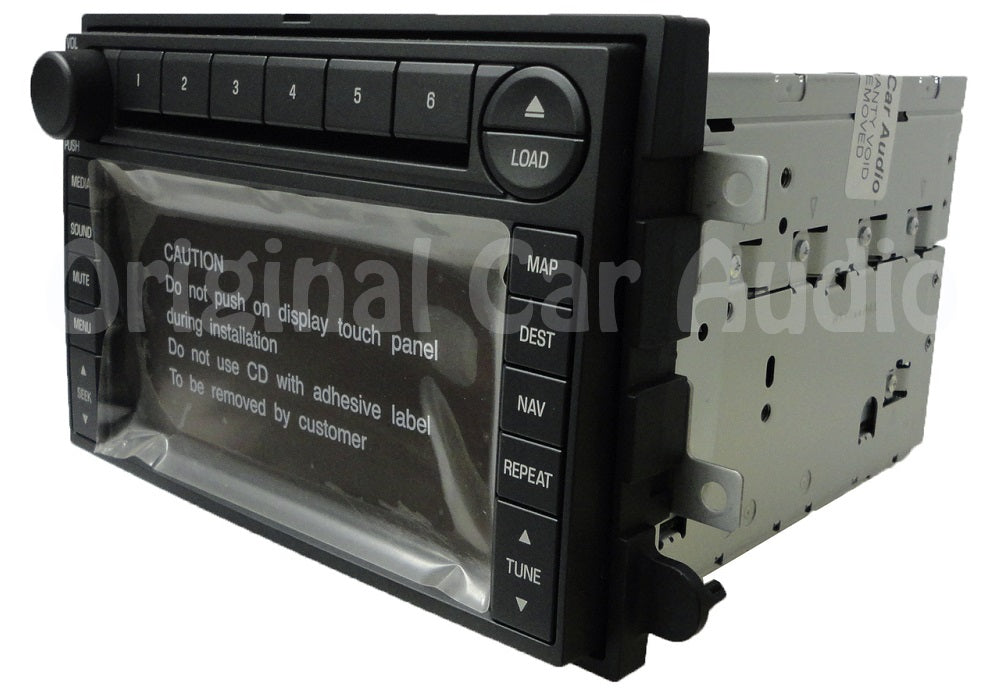 2006 - 2013 Ford navigation touch screen radio MP3 6 disc CD changer stereo