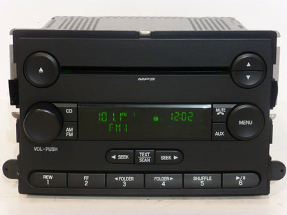 2005 - 2007 FORD Focus F250 F350 OEM Factory MP3 CD Player AM FM Radio Stereo Receiver